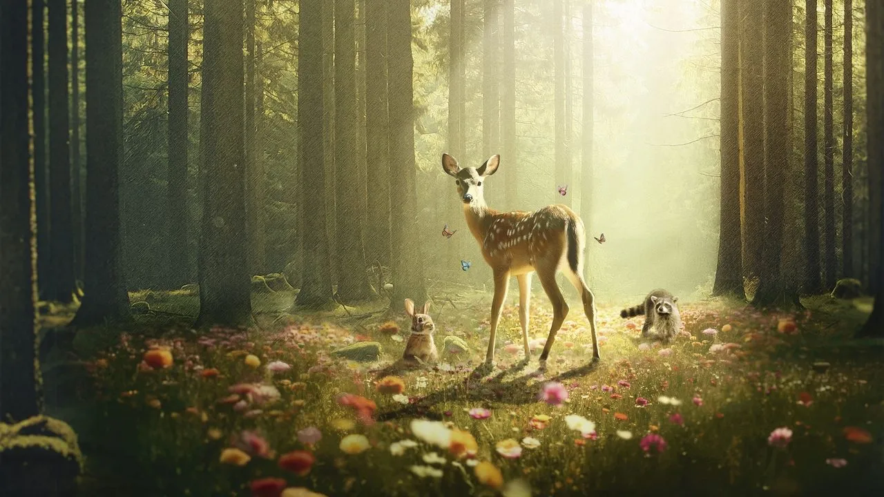 Bambi, l&rsquo;histoire d&rsquo;une vie dans les bois