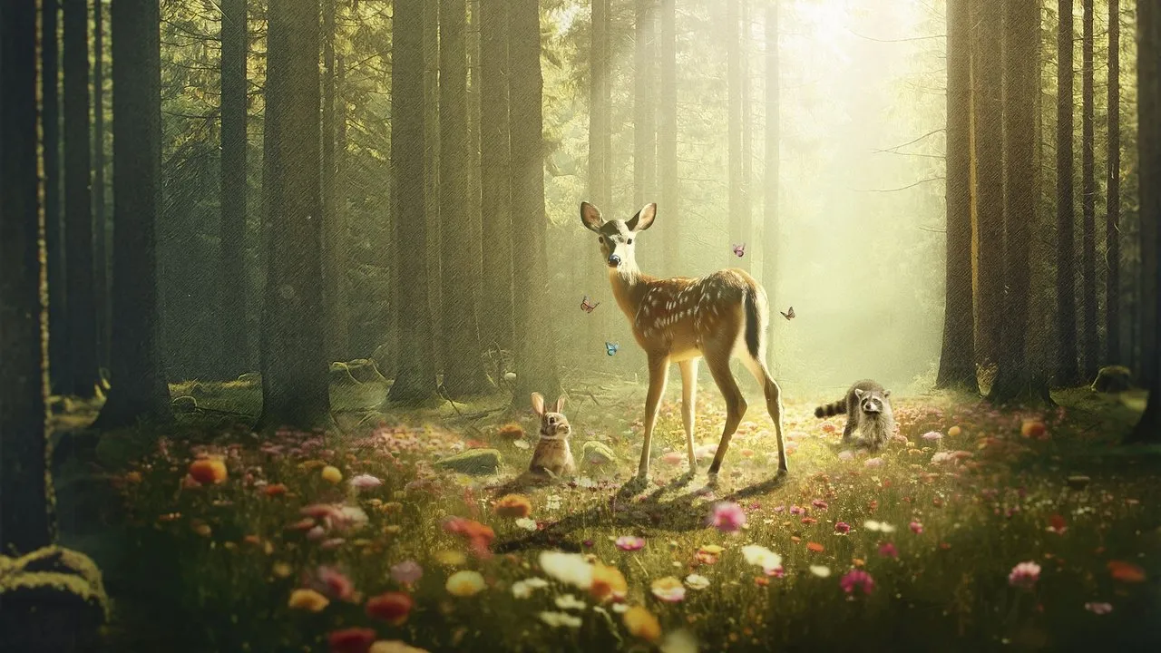 Bambi, l&rsquo;histoire d&rsquo;une vie dans les bois