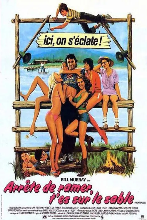 Affiche de Arrête de ramer, t&rsquo;es sur le sable