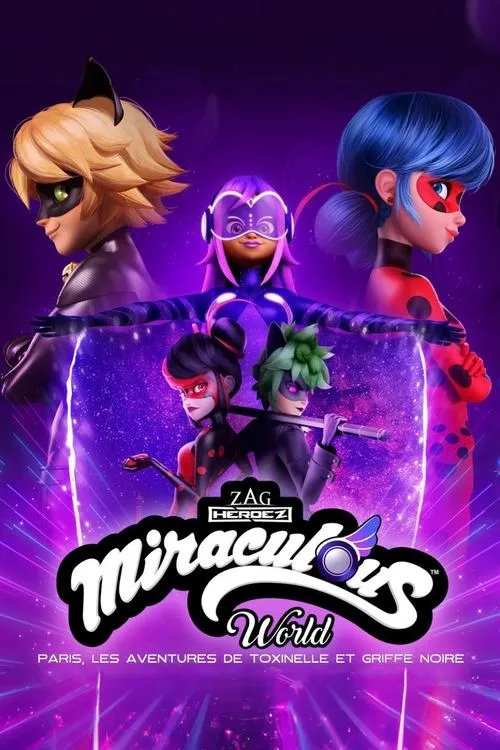 Miraculous World : Paris, Les Aventures de Toxinelle et Griffe Noire image 1