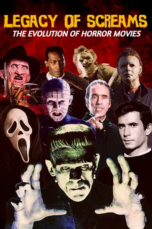 Affiche de Legacy of Screams: The Evolution of Horror Movies
