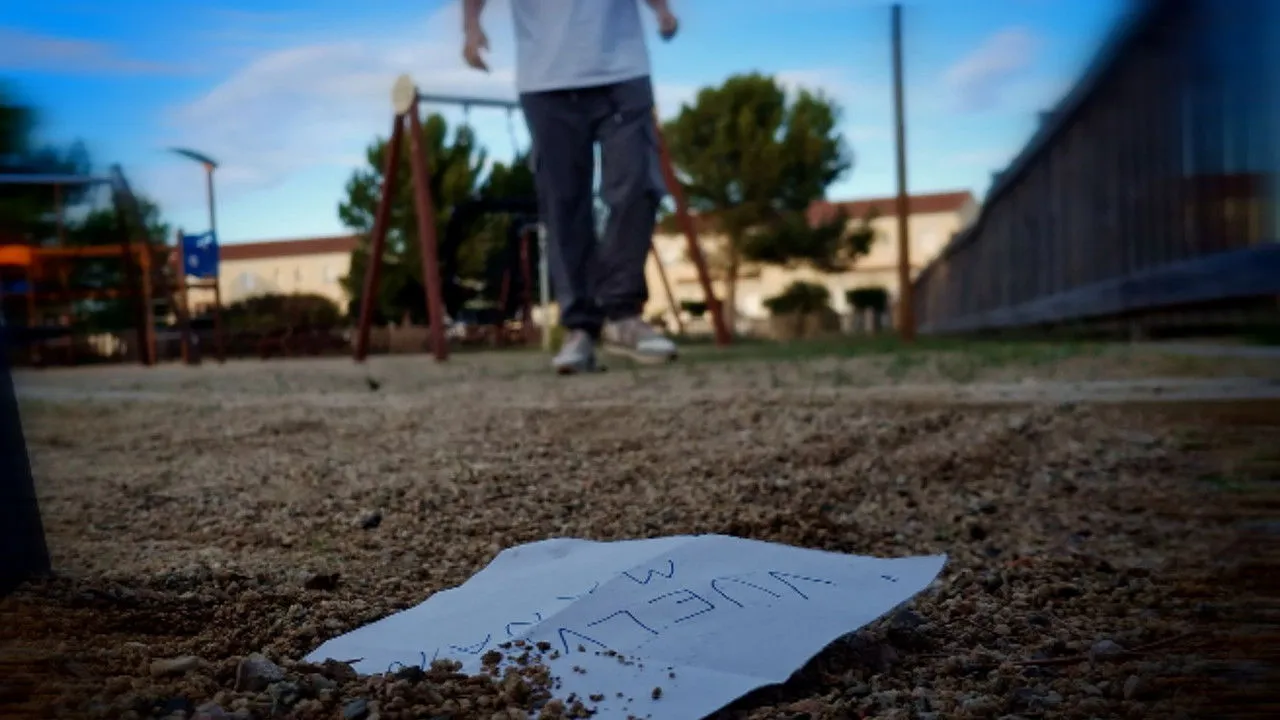 Le message supprimé