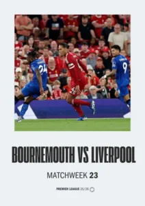 Bournemouth VS Liverpool PL 25/26