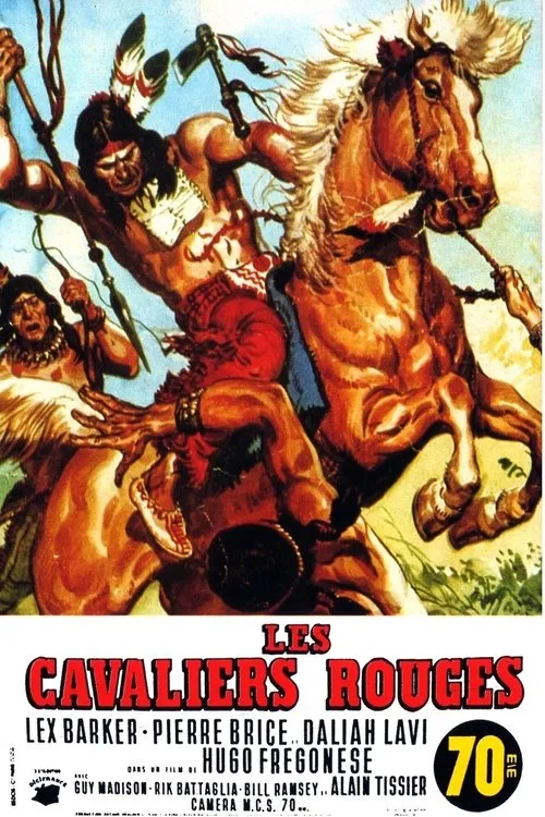 Affiche de Les Cavaliers rouges