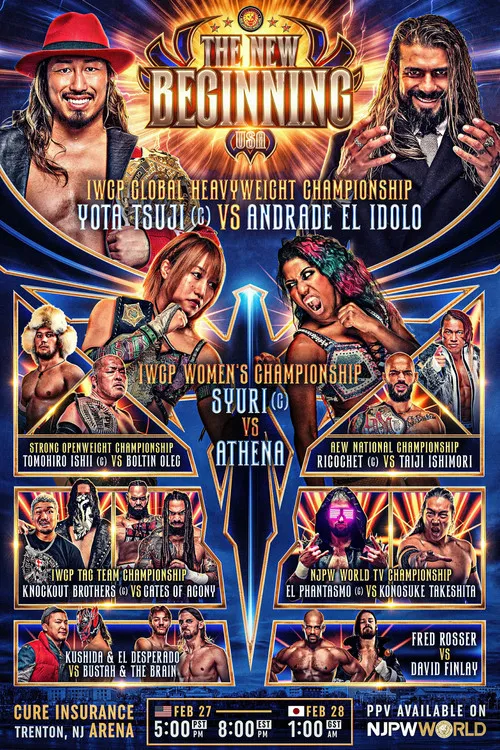 NJPW The New Beginning USA 2026 image 1