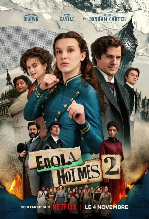 Affiche de Enola Holmes 2