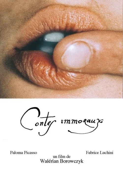 Affiche de Contes immoraux