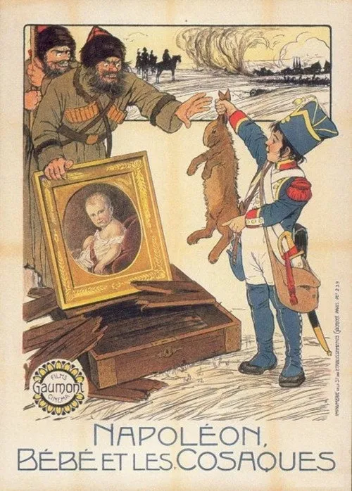 Affiche de Napoléon, Bébé et les Cosaques