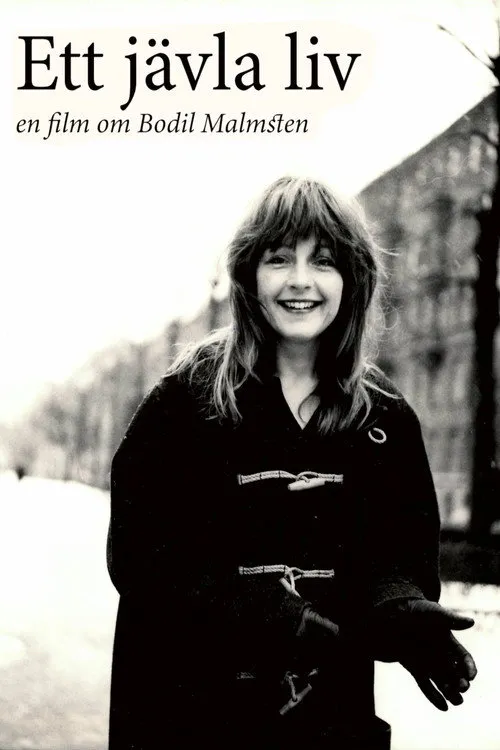 Affiche de Ett jävla liv – En film om Bodil Malmsten