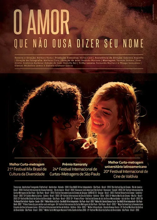 Affiche de O Amor Que Não Ousa Dizer Seu Nome