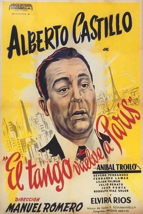Affiche de El tango vuelve a París
